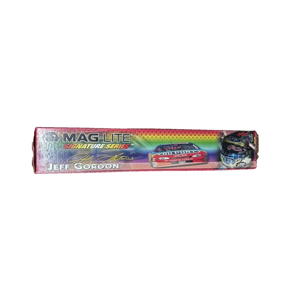 MAGLITE Signature Series JEFF GORDON 3-D Flashlight #24 NASCAR DuPont Rare NEW‎